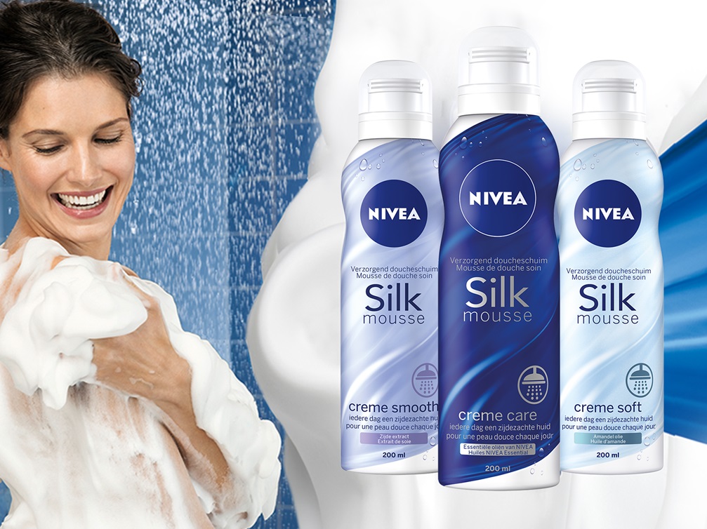 Testez gratuitement la mousse de douche Silk Mousse de Nivea – 31/01/2017