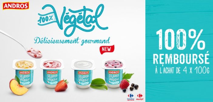Yaourt V g tal Andros SO GOOD Veggie Gratuit Je Suis Malin Yaourt V g tal Andros SO GOOD Veggie Gratuit Je Suis Malin