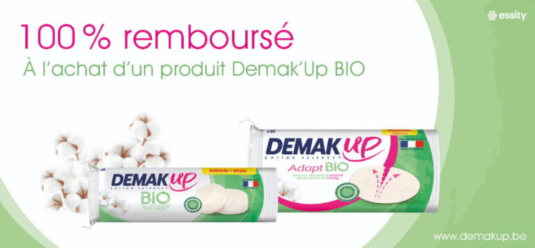 Demak'up Cotons Démaquillants Lavables Lot De 3 - 100% Coton Bio | Réutilisables Et Écolos