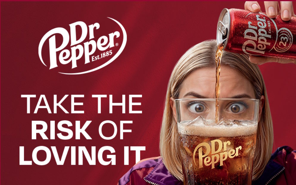 Boisson Dr Pepper 100% remboursé
