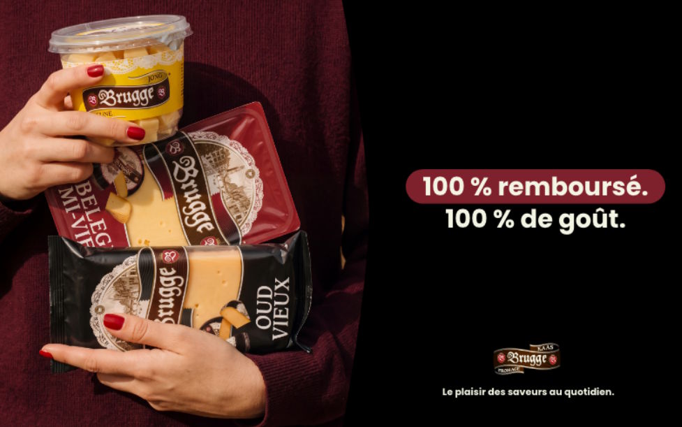 Fromage Brugge 100% remboursé